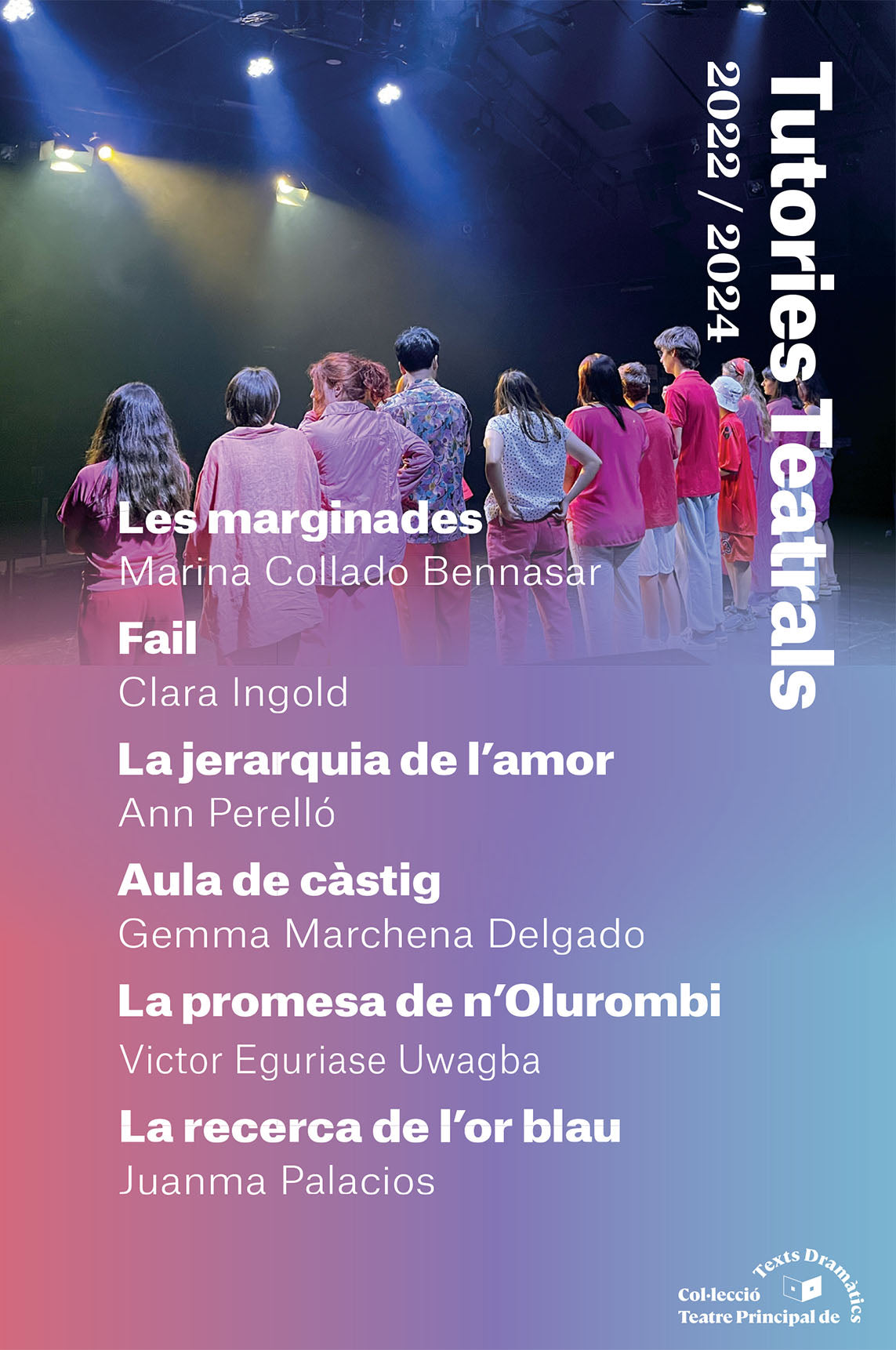 Tutories teatrals (2022-2024), de AA VV | portada del libro