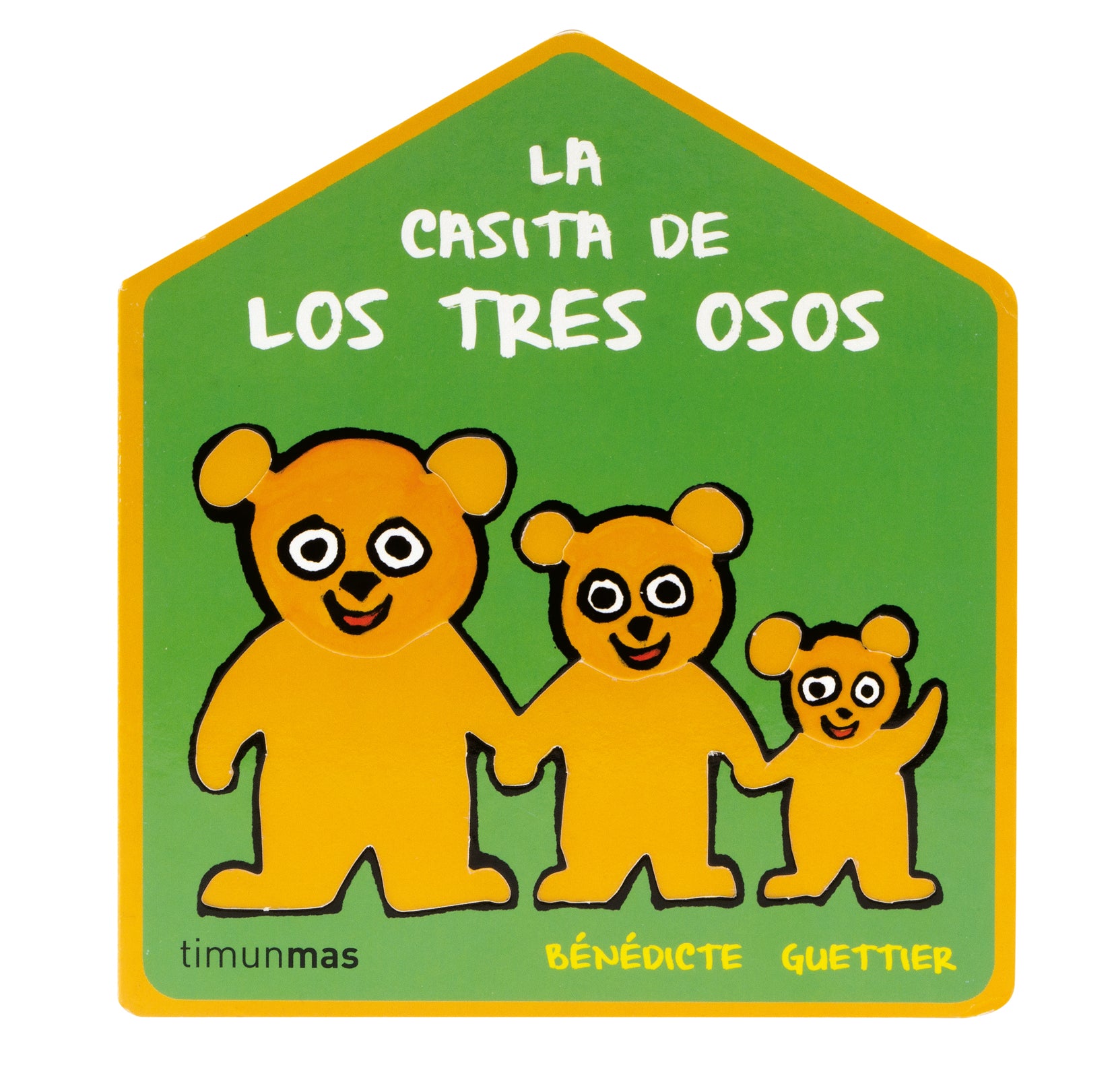 La casita de los tres osos, de Guettier | portada del libro