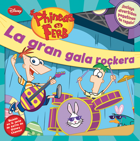 La gran gala rockera, de Disney | portada del libro