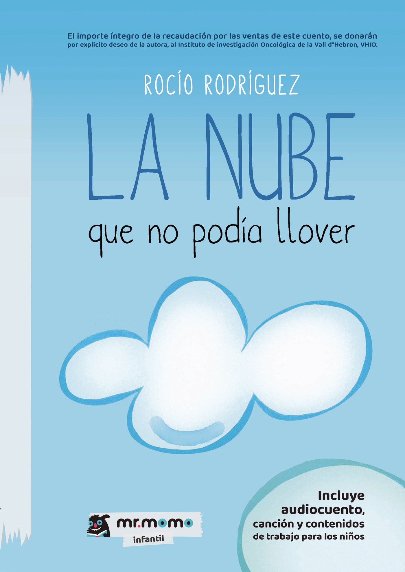 La nube que no podía llover, de Rocío Rodríguez | portada del libro