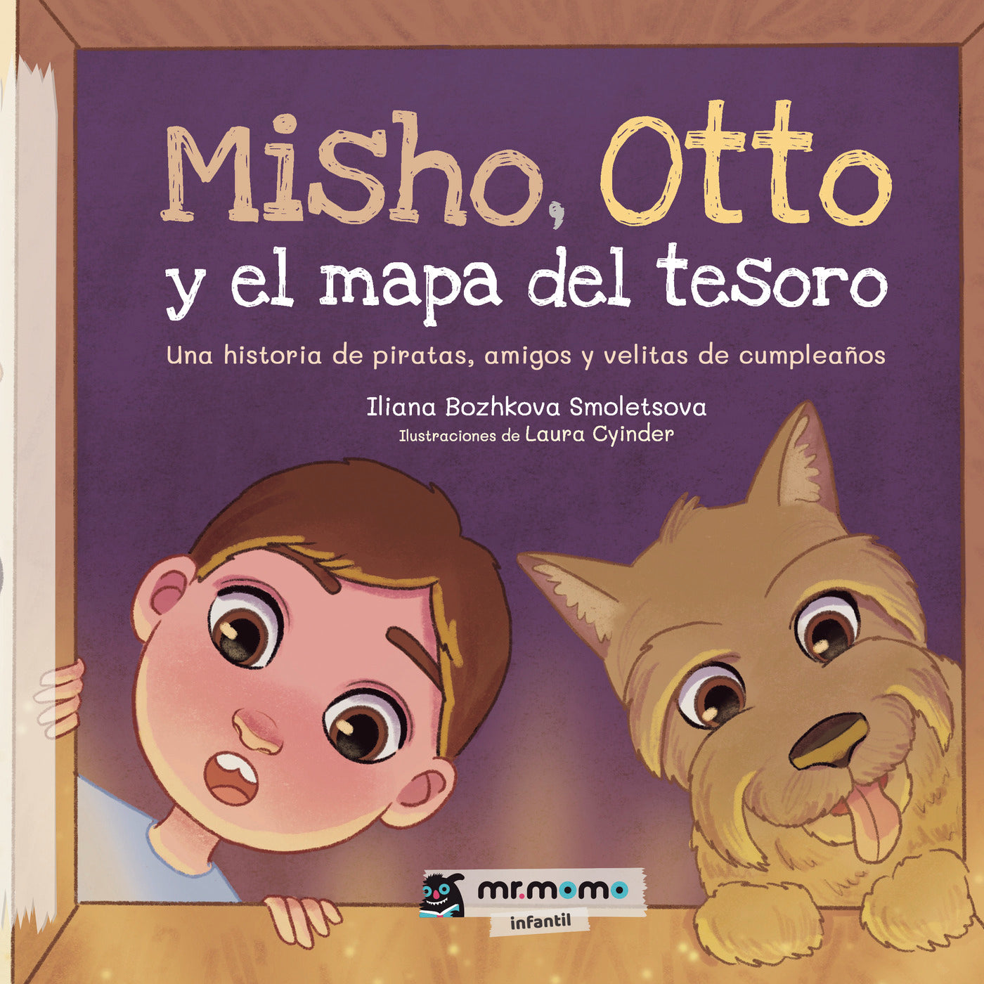Misho, Otto y el mapa del tesoro, de Iliana Bozhkova Smoletsova | portada del libro