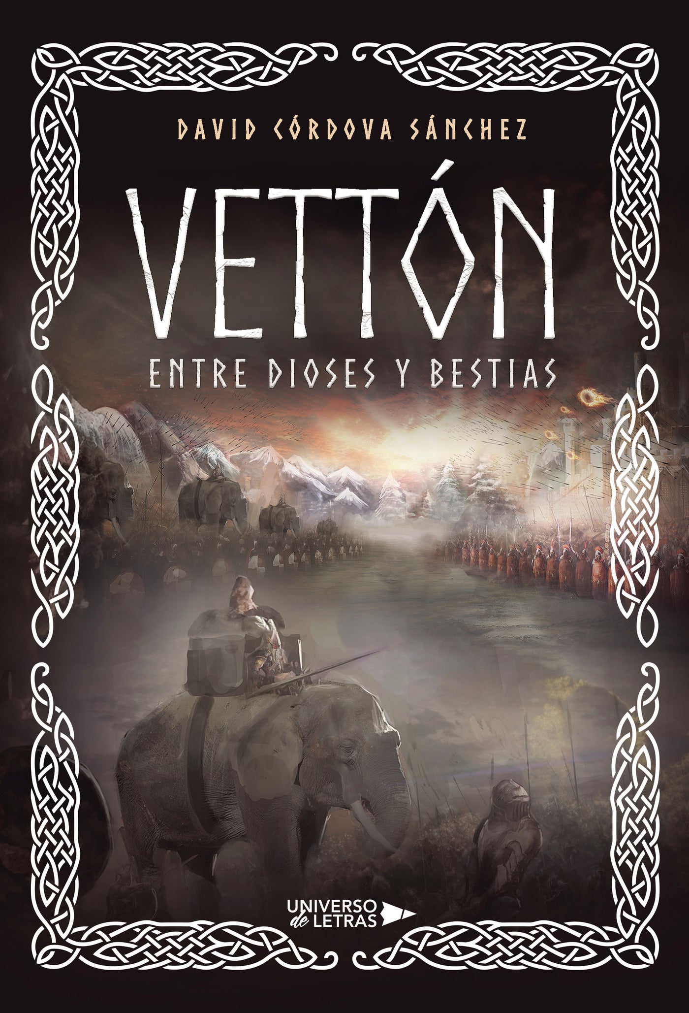 VETTÓN. Entre dioses y bestias, de David Córdova Sánchez | portada del libro
