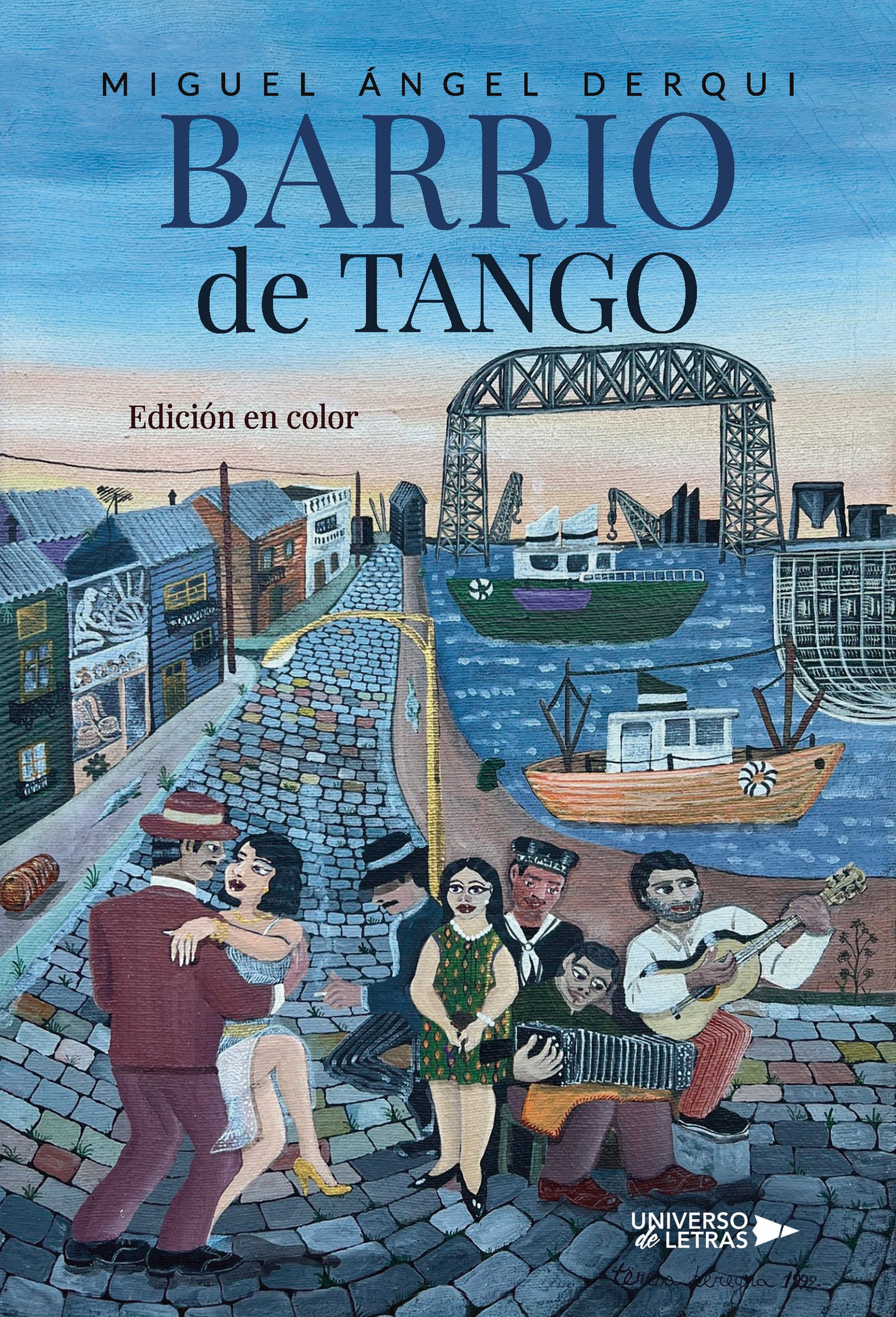 Barrio de Tango, de Miguel Ángel Derqui | portada del libro