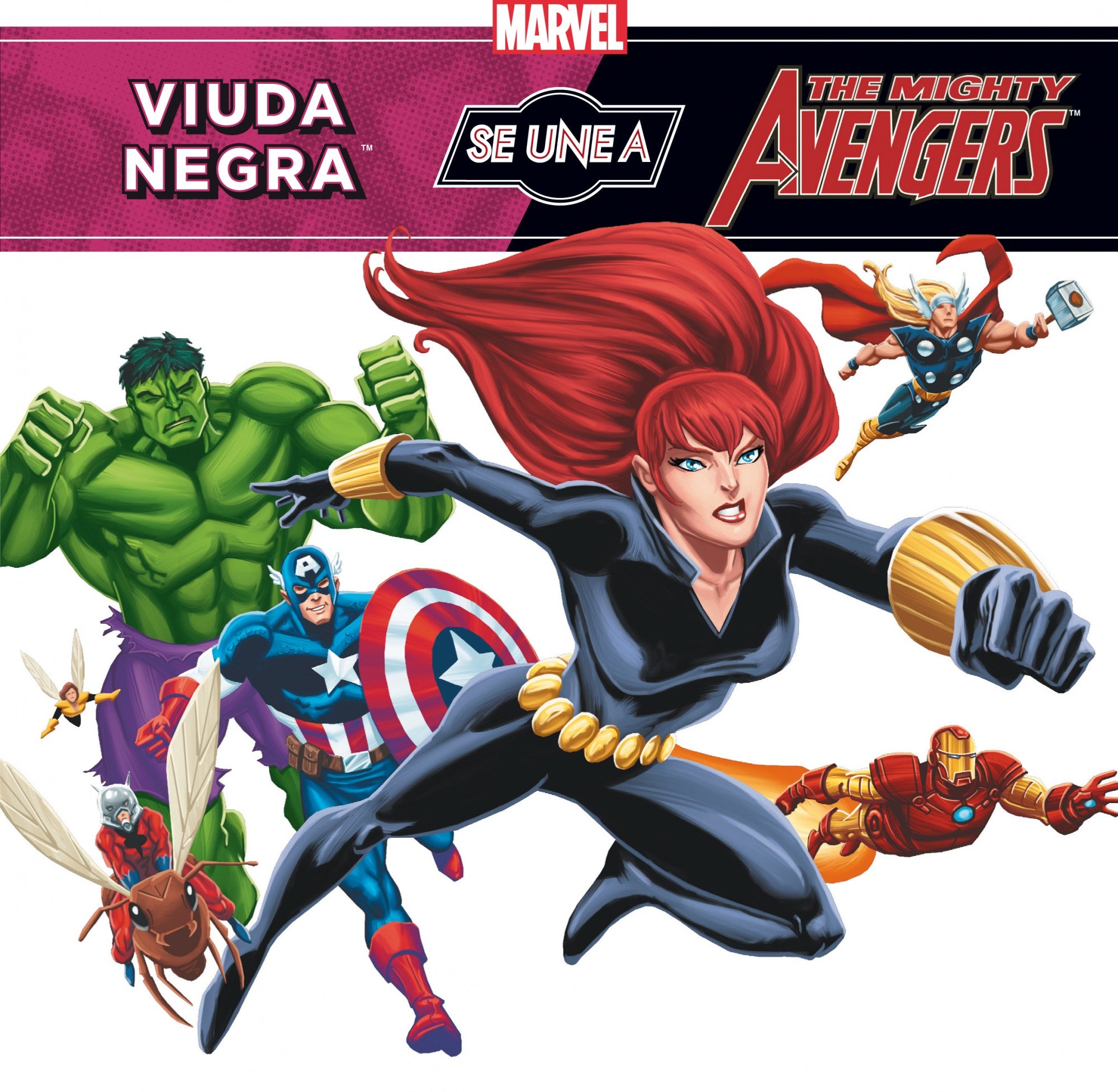 Los Vengadores. Viuda Negra se une a los Vengadores, de Marvel | portada del libro