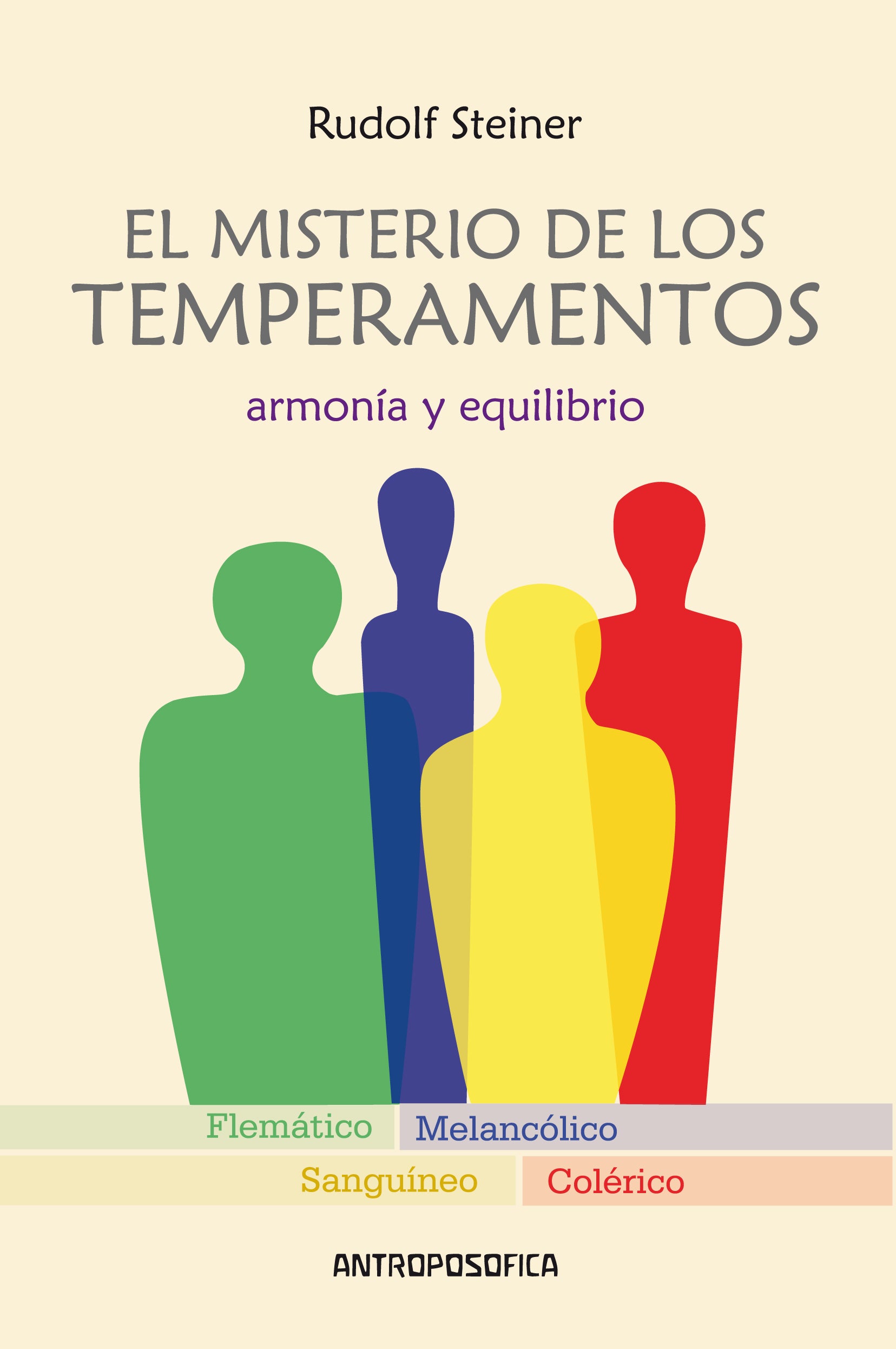 El misterio de los temperamentos, de Rudolf | portada del libro