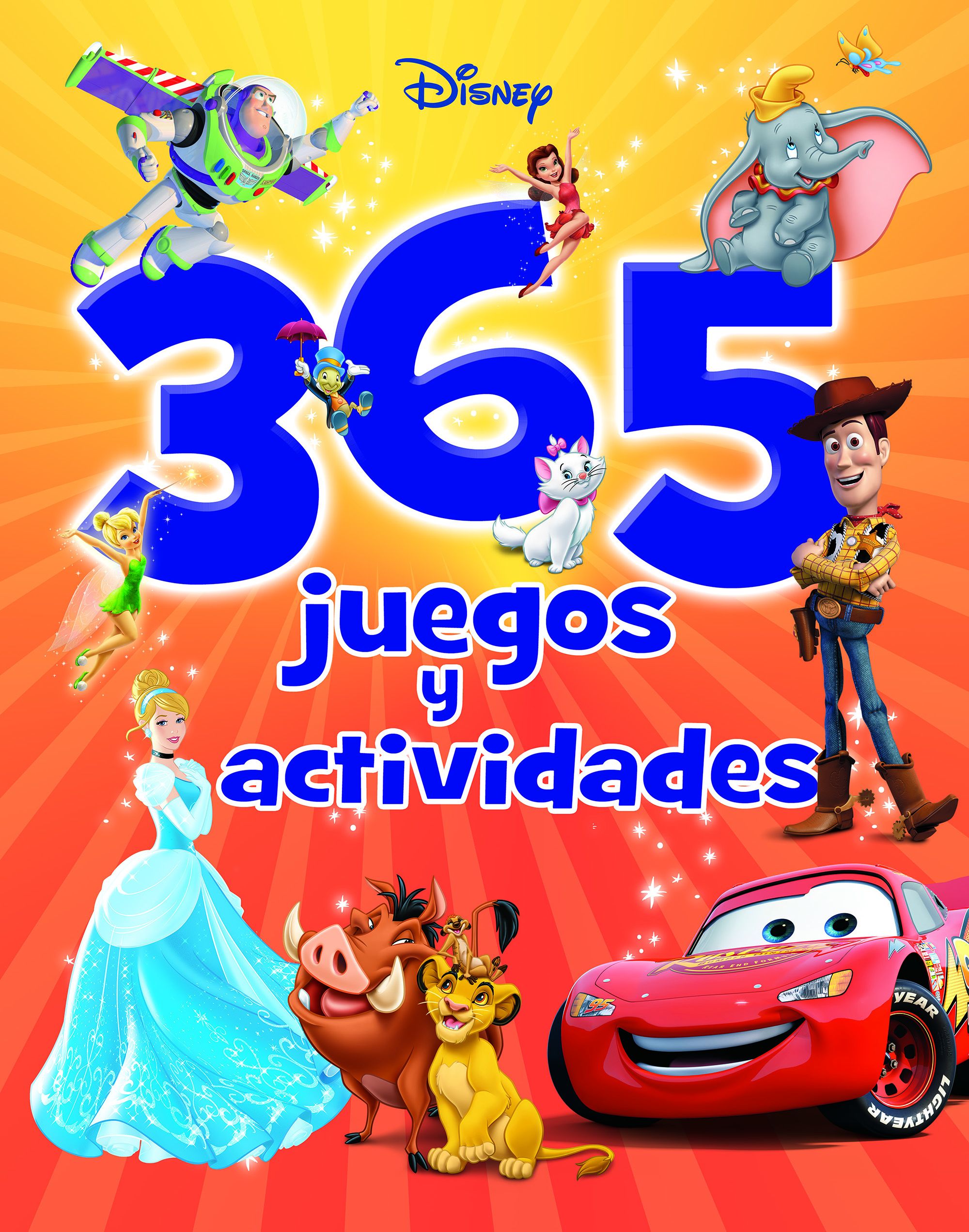 Disney. 365 juegos y actividades, de Disney | portada del libro