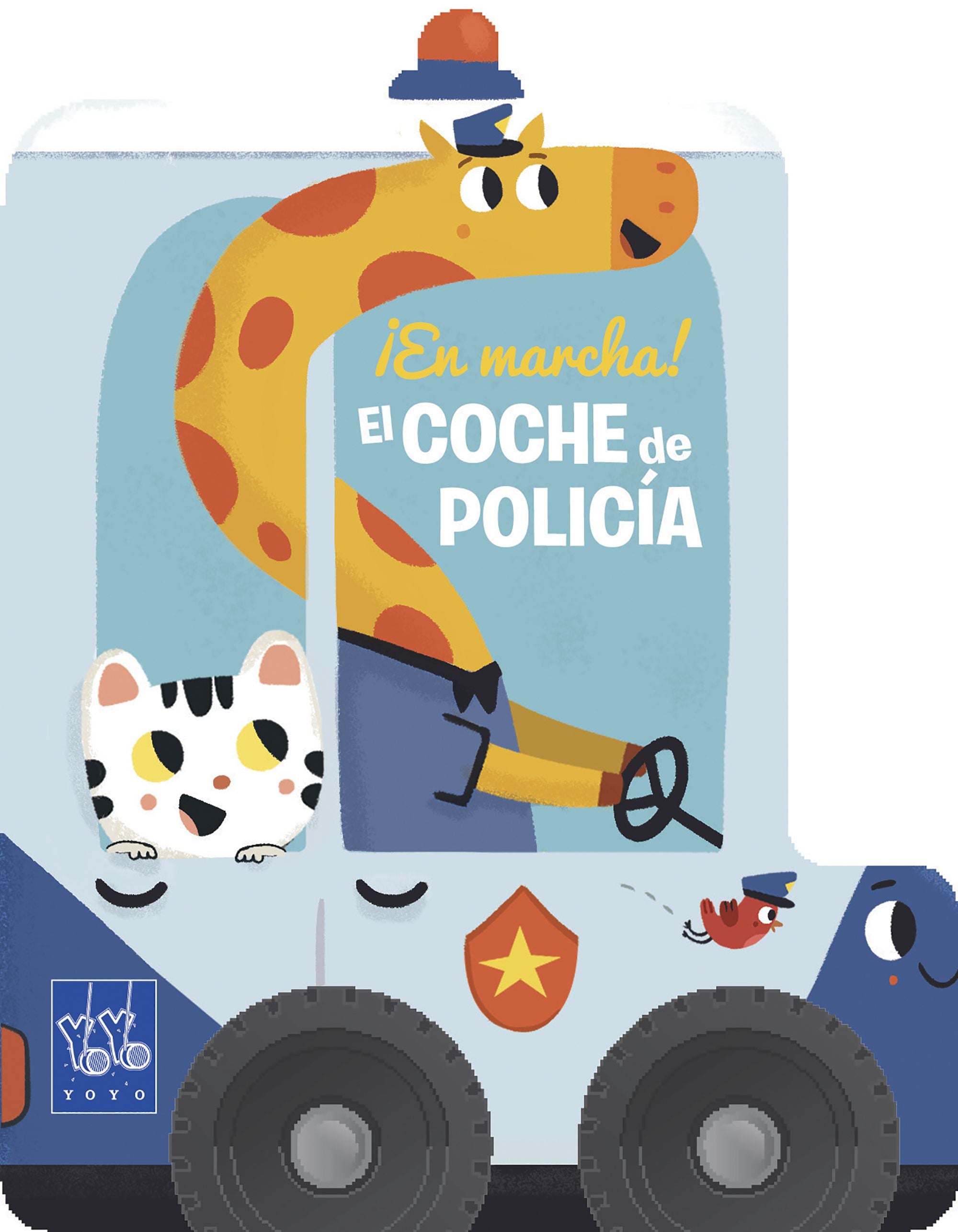 El coche de policía, de YOYO | portada del libro