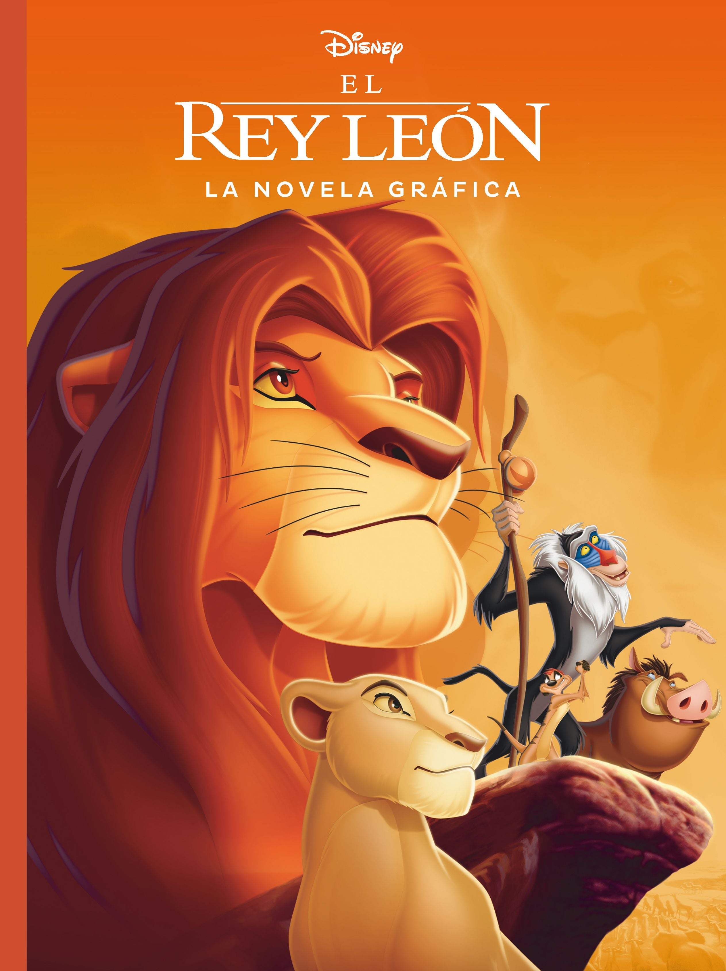 El Rey León. La novela gráfica, de Disney | portada del libro