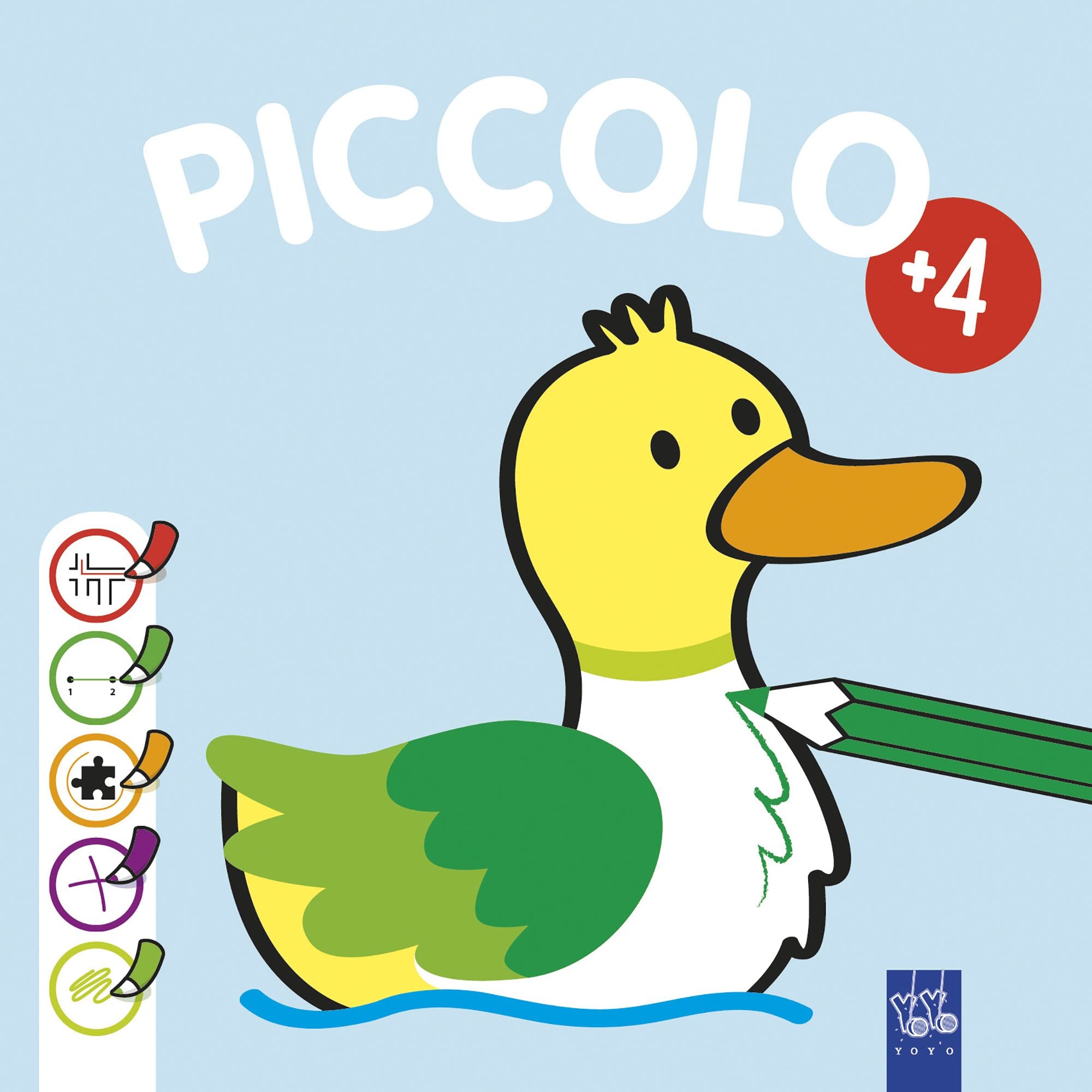Piccolo +4 Azul, de YOYO | portada del libro
