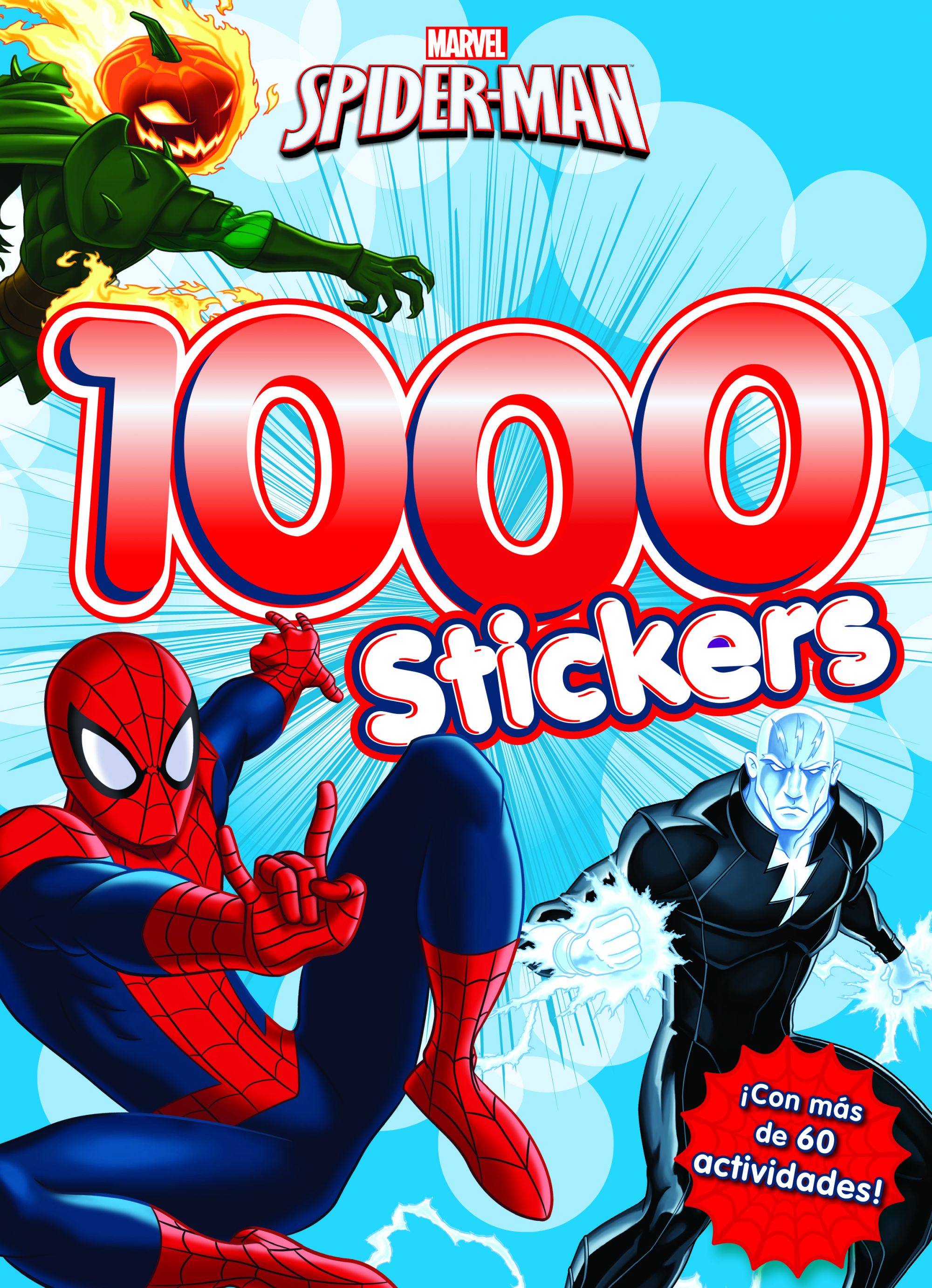 Spider-Man. 1.000 stickers, de Marvel | portada del libro