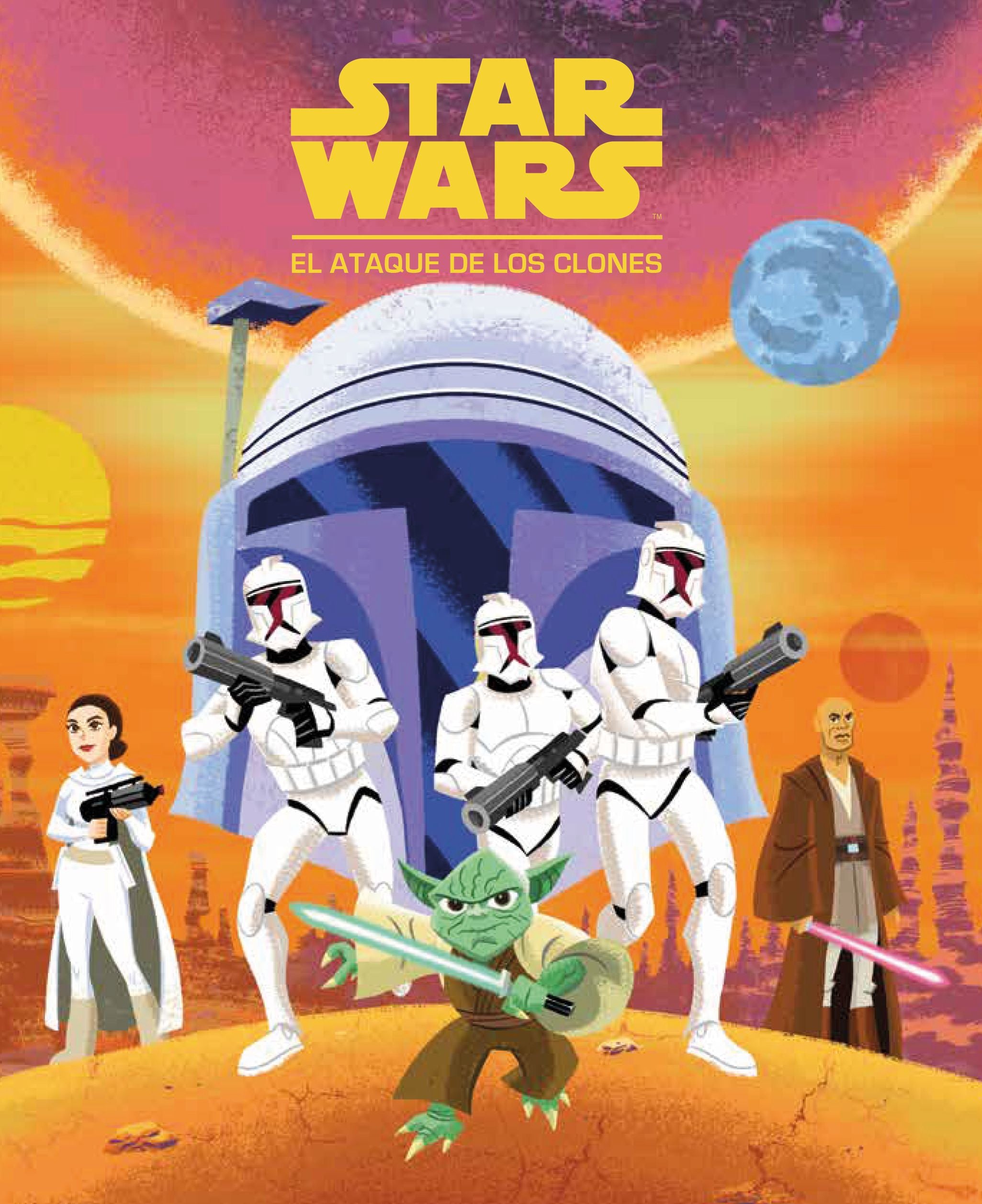 Star Wars. El ataque de los clones, de Star Wars | portada del libro