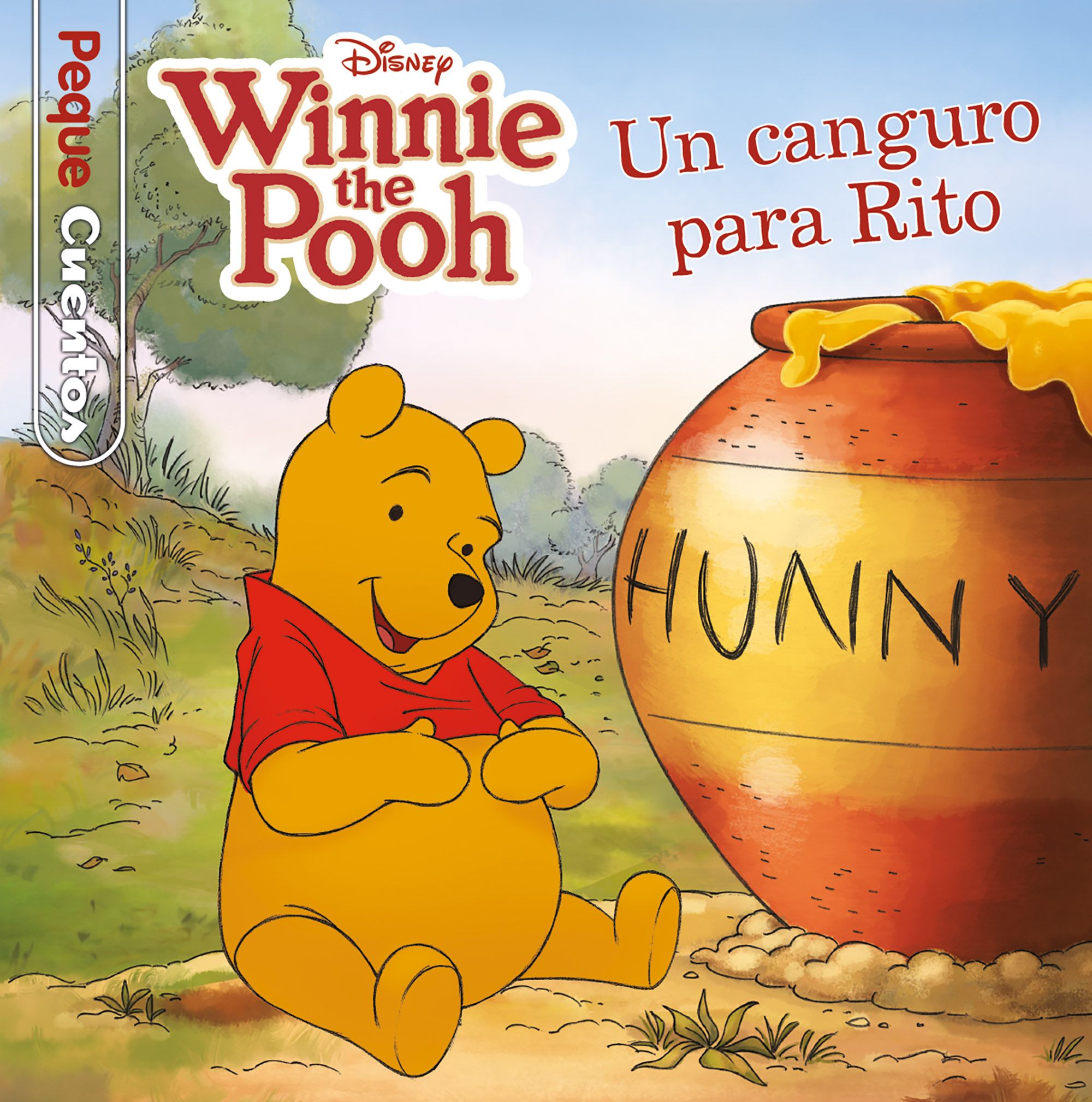 WINNIE THE POOH. UN CANGURO PARA RITO. PEQUECUENTO, de DISNEY | portada del libro