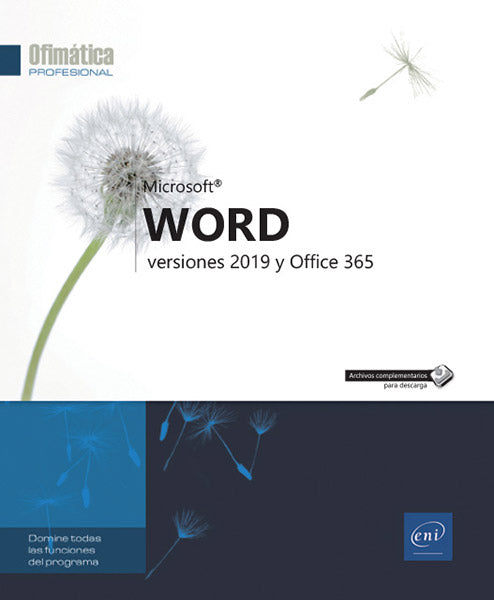 WORD VERSIONES 2019 Y OFFICE 365 | portada del libro