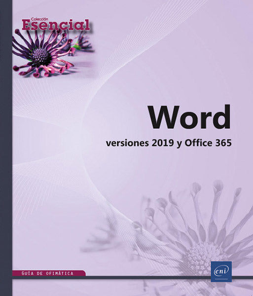 WORD VERSIONES 2019 Y OFFICE 365 | portada del libro