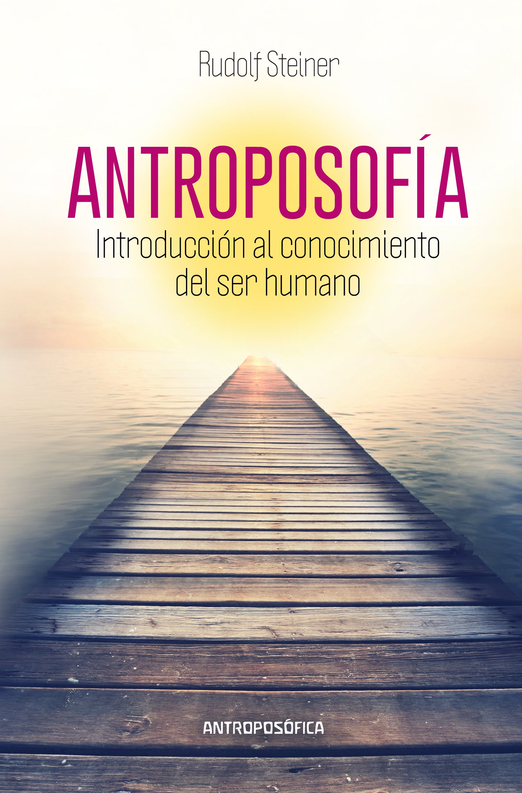 Antroposofía, de Rudolf | portada del libro