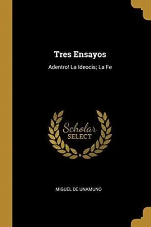 TRES ENSAYOS: ADENTRO! <BR>