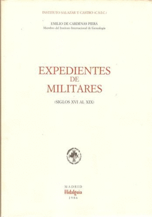 EXPEDIENTES DE MILITARES