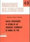 NUEVAS APORTACIONES AL ESTUDIO DE LAS SOCIEDADES ECONÓMICAS DE AMIGOS DEL PAÍS