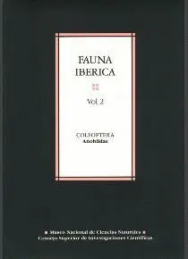 FAUNA IBÉRICA. VOL. 2. COLEOPTERA: ANOBIIDAE