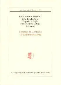 LENGUAS EN CONTACTO: EL TESTIMONIO ESCRITO