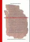 FILOLOGIA BIBLICA Y HUMANISMO