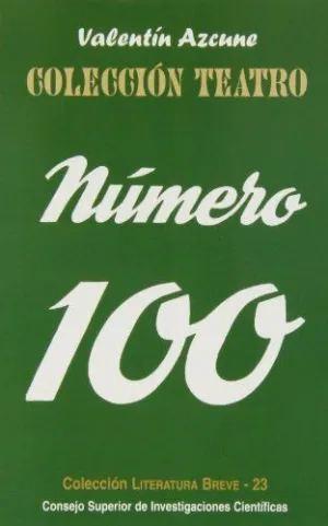 COLECCIÓN TEATRO: NUMERO 100