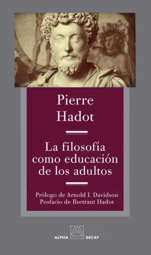 LA FILOSOFÍA COMO EDUCACIÓN DE LOS ADULTOS