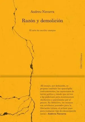 RAZÓN Y DEMOLICIÓN