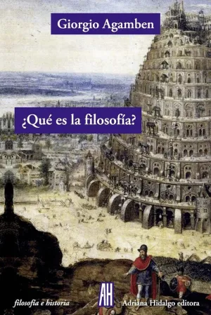 ¿QUÉ ES LA FILOSOFÍA?