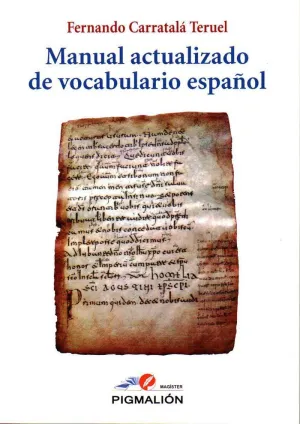 MANUAL ACTUALIZADO DE VOCABULARIO ESPAÑOL