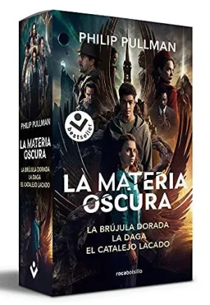 ESTUCHE ´LA MATERIA OSCURA´ (INCLUYE: LA BRUJULA DORADA - LA DAGA - EL CATALEJO LACADO)