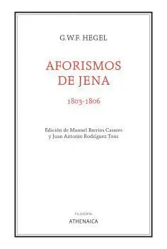 AFORISMOS DE JENA (1803-1806).