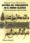 HISTORIA DEL PENSAMIENTO EN EL MUNDO ISLAMICO (VOL.1)