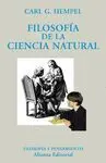 FILOSOFÍA DE LA CIENCIA NATURAL