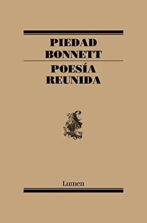 POESIA REUNIDA PIEDAD BONNETT