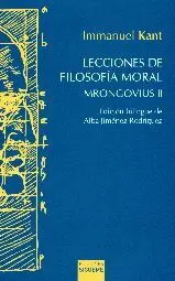 LECCIONES DE FILOSOFÍA MORAL : MRONGOVIUS II