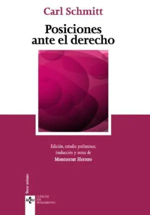 POSICIONES ANTE EL DERECHO