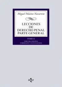 LECCIONES DE DERECHO PENAL: PARTE GENERAL. TOMO II