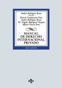 MANUAL DE DERECHO INTERNACIONAL PRIVADO