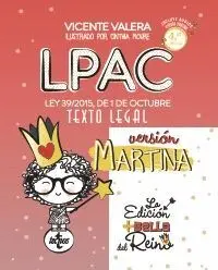 LPAC VERSIÓN MARTINA (TEXTO LEGAL)<BR>