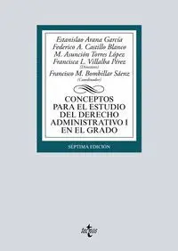 CONCEPTOS PARA EL ESTUDIO DEL DERECHO ADMINISTRATIVO I EN EL GRADO