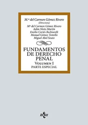 FUNDAMENTOS DE DERECHO PENAL: VOLUMEN I. PARTE ESPECIAL