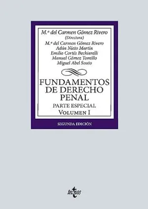 FUNDAMENTOS DE DERECHO PENAL. VOLUMEN I. PARTE ESPECIAL