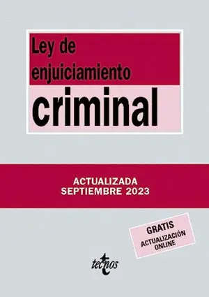 LEY DE ENJUICIAMIENTO CRIMINAL.