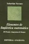 ELEMENTOS DE LINGÜISTICA MATEMATICA