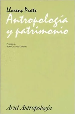 ANTROPOLOGÍA Y PATRIMONIO