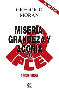 MISERIA, GRANDEZA Y AGONIA DEL PCE (1939-1985)