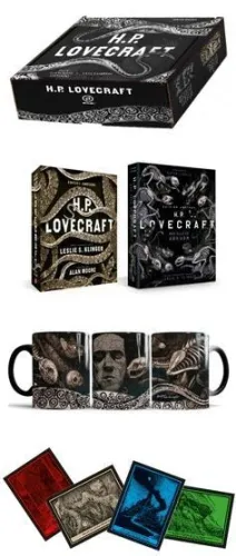 H.P. LOVECRAFT ANOTADO (2  VOLS. + TAZA MAGIC CON DISEÑO EXCLUSIVO + JUEGO 24 CARTAS)