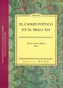 EL CANON POETICO EN EL SIGLO XVI