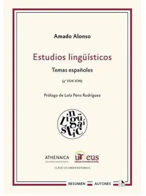 ESTUDIOS LINGÜÍSTICOS. TEMAS ESPAÑOLES